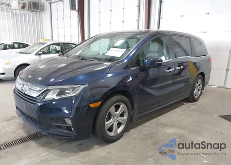 2018 Honda Odyssey Ex-L from USA, damaged, VIN 5FNRL6H77JB073386